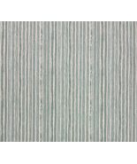 LEE JOFA BENSON STRIPE LAKELAND BLUE KNIT BACK ITALIAN FABRIC 5.75 YARDS... - $420.75