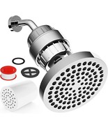 High-Pressure Shower Head and 15 Stage Filtered Shower Head System Combo - £39.44 GBP