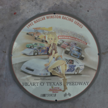 1992 Vintage Nascar Winston Racing Series Texas Speedway Porcelain Enamel Sig... - $148.45