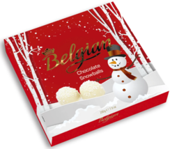 The Belgian- Belguim White Chocolate Snowballs 200g - $7.99