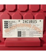 Incubus Hoobastank Meadowbrook Farm Concert Ticket Stub Vintage Septembe... - $17.99