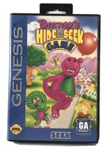 Barney's Hide & Seek Game for Sega Genesis with Case -  No Manual - £5.47 GBP
