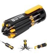 8 in 1 Screwdriver with Flashlight, Multi Functional 8 in 1 Screwdrivers... - $21.17