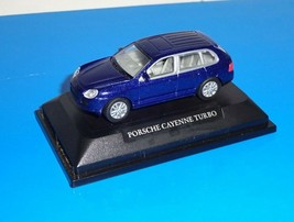 Yat Ming 1/72 Vehicle Porsche Cayenne Mtflk Blue w/ Plastic Case - £3.70 GBP