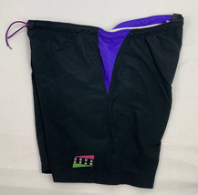 Vintage Nike Shorts Aqua Gear Lined Swim Nylon Men’s XL 80s 90s Swoosh - £46.98 GBP