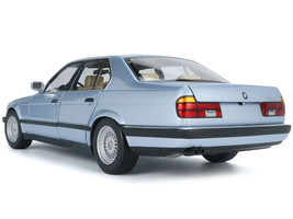 1986 BMW 730i (E32) Light Blue Metallic 1/18 Diecast Model Car by Minich... - $260.23