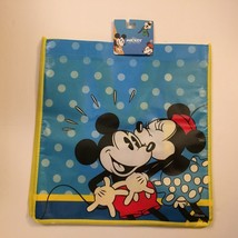 New Disney Mickey &amp; Minnie Mouse 13&#39;&#39; x 12&#39;&#39; x 6&#39;&#39; Reusable Tote Bag - $166.82 MXN