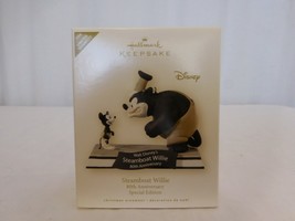 Hallmark Keepsake ornament Steamboat Willie: Disney&#39;s 80th Anniversary -... - $36.65
