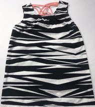 Gymboree Sz 7 Retired Zebra Peach Dress Animal Print Sundress  - $11.97