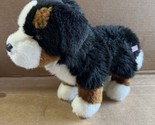 Douglas 12&quot; long plush BERNESE MOUNTAIN DOG stuffed animal cuddley toy - $22.72