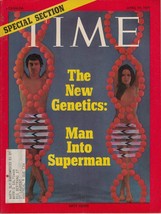 Time Magazine Canada,1971 April 19, New Genetics: Man Into Superman - £9.79 GBP