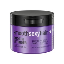 Sexy Hair Smooth Smooth Extender Coconut Oil Masque Nourishing Smoothing 6.8oz - £13.98 GBP