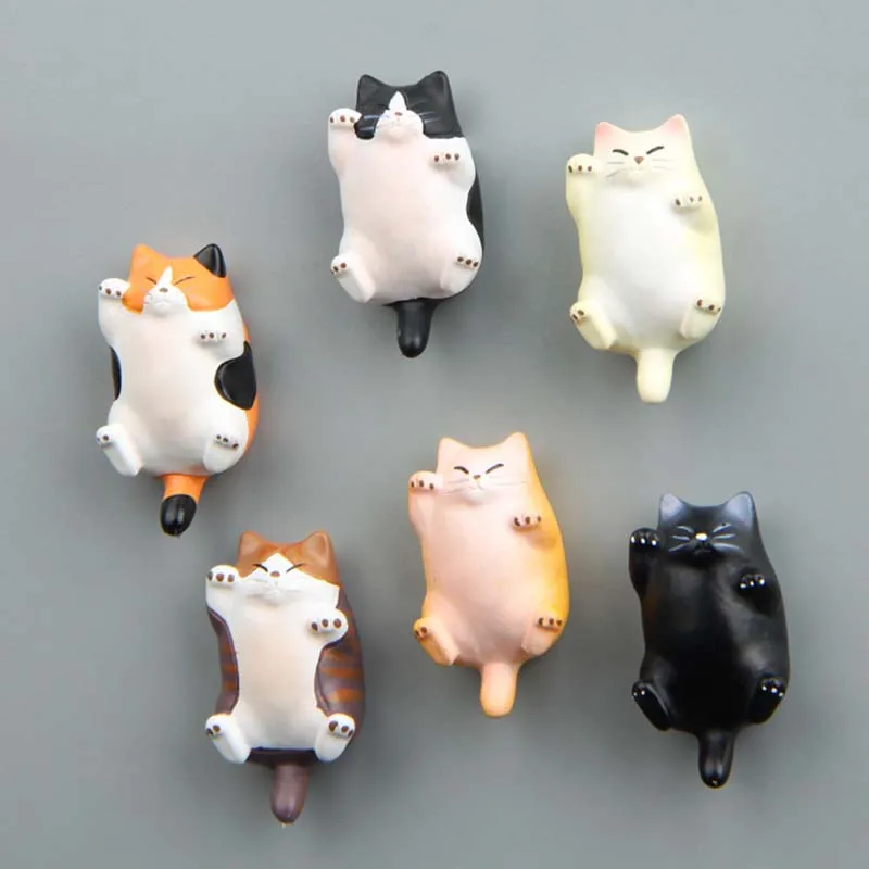 Cute Japanese Cartoon Cats Fridge Magnets Souvenir Blackboard Magnetic Stickers - £8.61 GBP