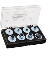 Milescraft 1228 Metal Bushing Set - 11 pc. Router Template Guide Set � Fits - $50.59 CAD