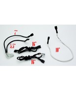 4 WIRES WITH 9 FEMALE SPADE TERMINAL CONNECTORS INSULATED SLEEVE 5.5” 7”... - $4.94