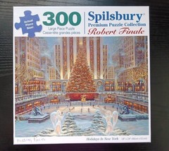 NEW Spilsbury 300 pc Puzzle Holidays In New York~ Robert Finale - $11.00