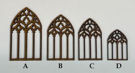 Windows Terrain Building Bits 28mm Laser Cut MDF FAST SHIPPING US SELLER... - $2.99