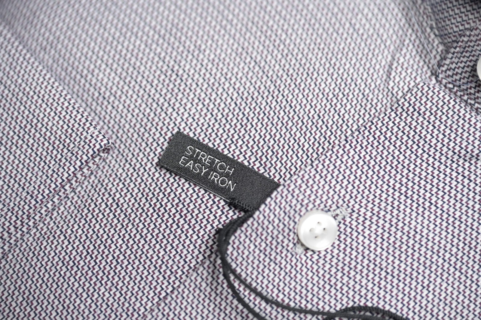 HUGO BOSS Hombre Joe Spread Fácil Hierro Reg Fit Algodón Elástico Camisa 41 16 Item image 5
