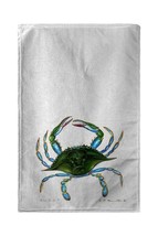 Betsy Drake Blue Crab - Female Kitchen Towel - £23.73 GBP
