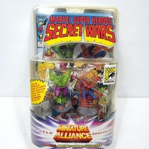 Marvel Universe Miniature Alliance The Hulk and Spider-Man SDCC Exclusive 2 Pack - £38.69 GBP