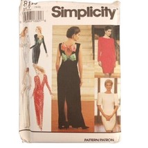 Simplicity 8126 Pattern Misses&#39; Lined Dress in Two Lengths Y 46-50 18-22... - £9.25 GBP