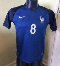 Nike Mens Soccer Jersey French National #8 Otto FFF 2016 les bleus jersey SMALL  - £68.22 GBP