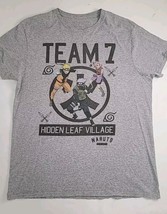 Naruto Team 7 Hidden Leaf Village Graphic T Shirt Mens Size L 2007 EUC - £13.94 GBP