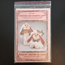 Grandma and Grandpa Lops Quilt Craft Pattern Present Dreams Bunny Doll Soft Art - £8.74 GBP