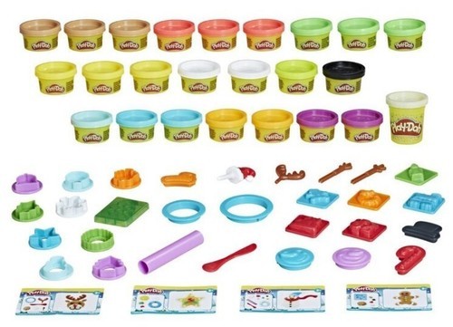 PLAY-DOH ~ 24+ Surprises ~ Christmas Advent Calendar ~ Hasbro Play Set ~ New Item image 3