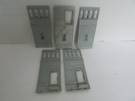 HO Plasticville Switch Tower 5 Extra Grey Sides Parts     PR - $2.80
