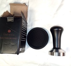 Espresso Tamper Barista Coffee Tamper w/ Calibrated Spring 53mm black - $24.74