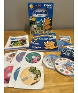 Dino Lingo DVD Program Spanish Language Learning 6 Discs Flashcards Song... - $148.49