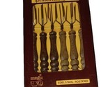 6 Pack of German Potato Forks Wood Handles Dellkartoffgablen Triangle 3 ... - $14.00