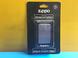 NOS Collectible 2012 Zippo Satin Chrome Cigarette Torch Lighter In Original Pkg. - £23.73 GBP