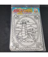 Kelly’s Crafts Goof Proof Sun Catcher Lighthouse Fun To Paint VTG 1996 S... - $188.16 MXN