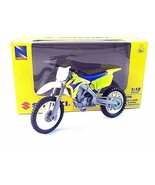 SUZUKI RM-Z450 NEWRAY 1/18 GIALLO DIECAST MOTO MODELLO DA COLLEZIONE,RAR... - $636.30 MXN