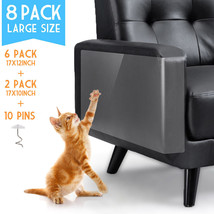 8Pc Cat Scratch Furniture Guards Couch Protector Anti-Scratch Deterrent ... - $18.04