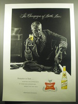 1957 Miller High Life Beer Ad - The Champagne of Bottle Beer - £14.54 GBP