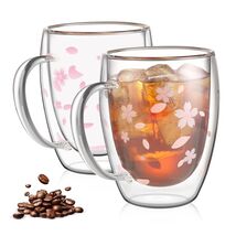 Double Walled Glass Coffee Mug Dolphins 9oz Clear Insulated Cup - $310.09 MXN Double Walled Glass Coffee Mug Dolphins 9oz Clear Insulated Cup - $310.09 MXN
