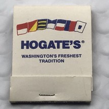 Hogate’s Seafood Restaurant Matchbook Vintage Washington DC - £7.94 GBP