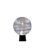 Richard Marquis Studio Art Glass Marble ~ Blue Orange White Swirls - $474.60 CAD