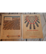 Lot/2 Magazine Ads Pennsylvania Railroad Diesel Powered Move a Division ... - $10.02