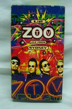 U2 ZOO TV Live From Sydney Concert VHS VIDEO 1994 - $14.85
