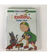 PBS Kids Caillou Helps Out DVD Special Features Coloring Pages New Sealed - $13.42