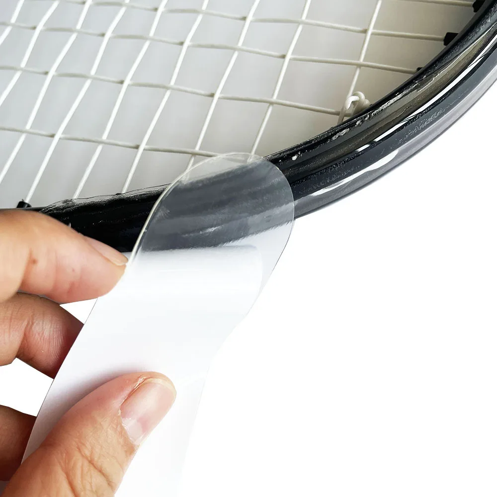 1PCS Transparent Racket Head Sticker Fe Guard Belt to Prevent the Fe from Bumpin - £77.12 GBP