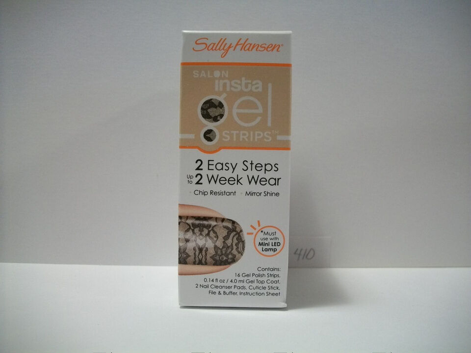 Sally Hansen Salon Insta Gel Strips #410 Amazing Lace - $5.53
