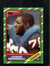 1986 Topps #148 Leonard Marshall Nmmt (Rc) Ny Giants *X97122 - £1.91 GBP