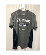 NFL Team Apparel Seattle Seahawks Mens Large Gray T Shirt NEW - £11.49 GBP