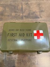 New USGI Military First Aid kit, Plastic case, 6545-00-922-1200, Full Still - $721.50 MXN