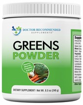 Greens Powder Natural Whole SuperFood Vitamin Fruits Vegetables Probioti... - £31.93 GBP